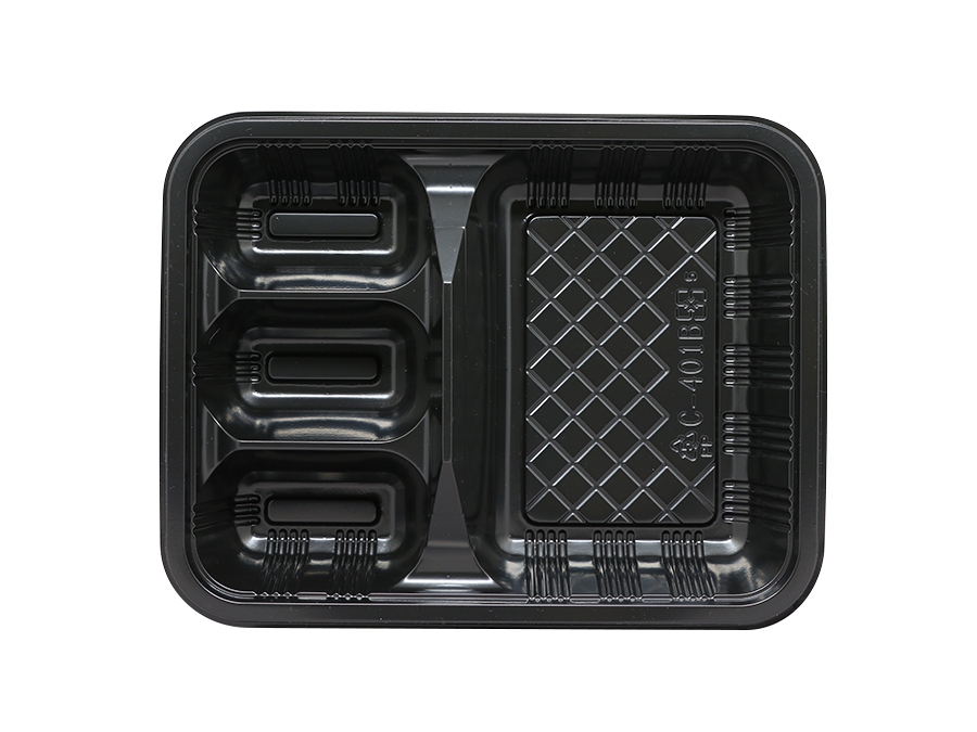 PP-C-401B黑色餐盒