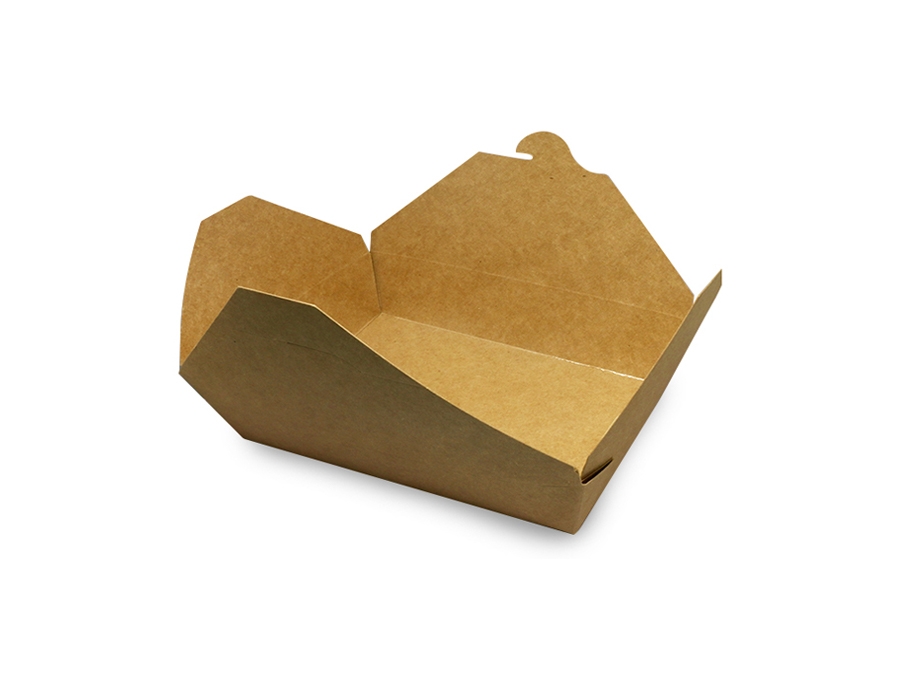牛皮紙方形餐盒-2號