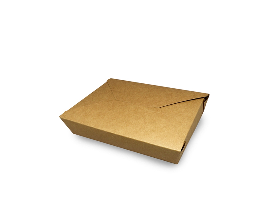 牛皮紙方形餐盒-2號