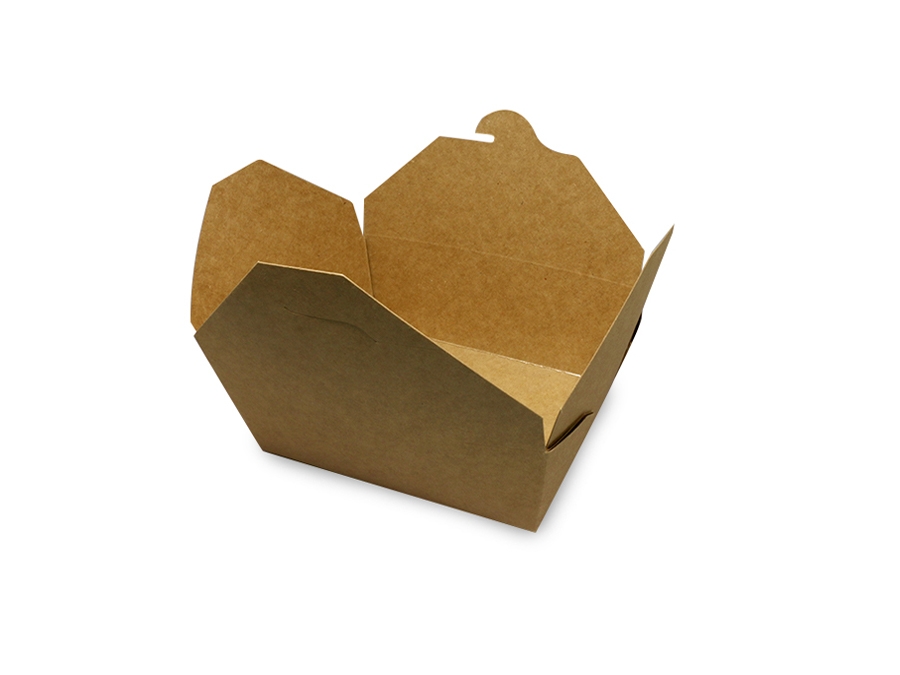 牛皮紙方形餐盒-5號